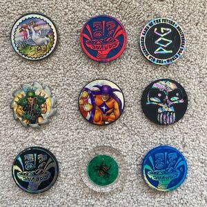 Vintage Pogs Official Slammer Jammer Lot